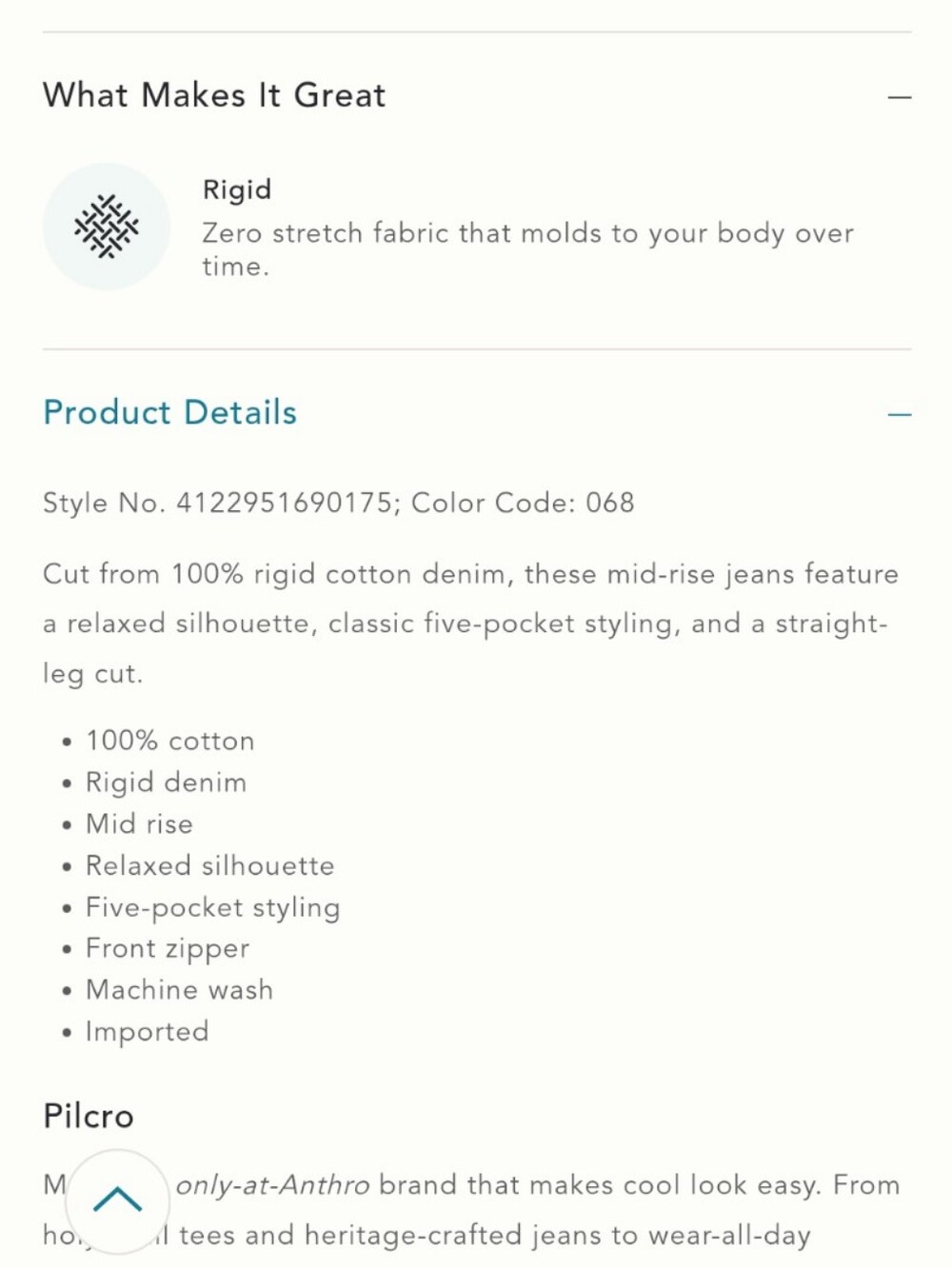 Pilcro Celeste Mid Rise Relaxed Jeans Pink - Picture 3 of 14